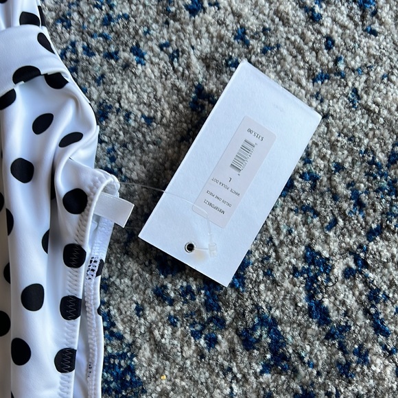 Caroline Constas Delos One Piece in White Polka Dot
Large - Picture 7 of 11